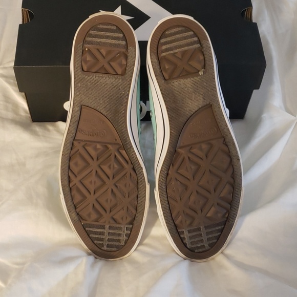 Excellent used condition mint green converse shoes - Picture 5 of 7